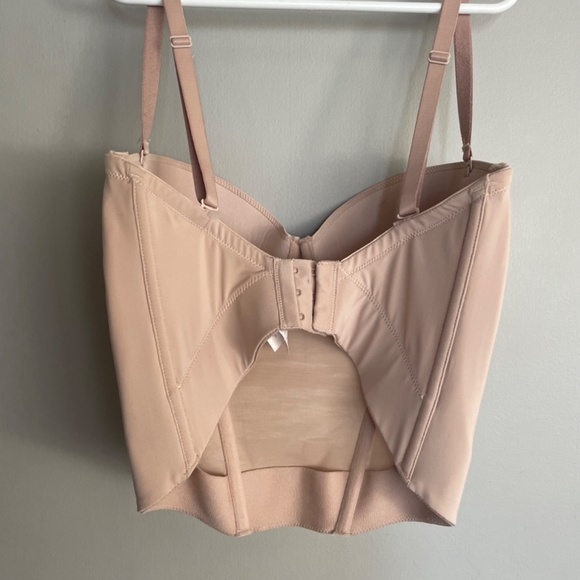 On Gossamer Beautifully Basic Bustier Bra 32DD - Picture 7 of 9